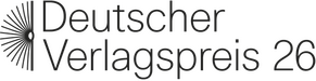 Logografik: Deutscher Verlagspreis (externer Link zur Website www.deutscher-verlagspreis.de)